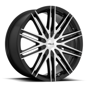 Helo - Helo HE880 18X8 5X110/4.5 Gloss Black Machined Face|HE88088019342 - Image 2