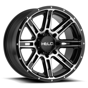 Helo - Helo HE900 20X9 5X5.5 Gloss Black Machined|HE90029085518 - Image 2