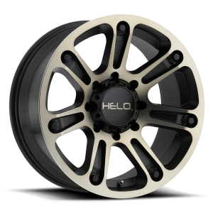 Helo - Helo HE904 17X9 8X180 Satin Black Machined Dark Tint|HE90479088900 - Image 2