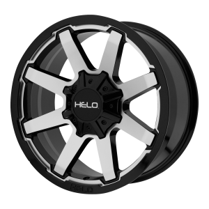 Helo HE909 18X9 5X5.0/5.5 Gloss Black Machined|HE90989035500