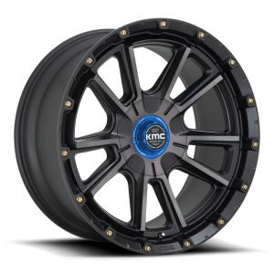 KMC - KMC KM100 SYNC 20X9 5X5.0/5.5 Satin Black With Gray Tint|KM10029035400 - Image 3
