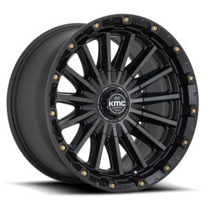 KMC - KMC KM102 SIGNAL 17X9 6X135/5.5 Satin Black With Gray Tint|KM10279067412N - Image 2