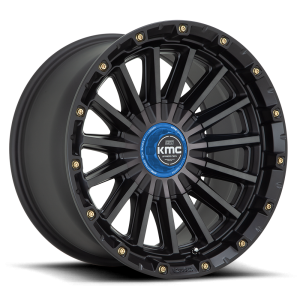KMC - KMC KM102 SIGNAL 17X9 6X135/5.5 Satin Black With Gray Tint|KM10279067412N - Image 4
