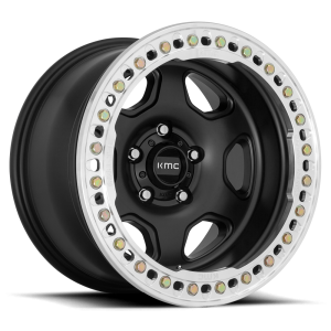 KMC - KMC KM233 HEX BEADLOCK 17X9 8X6.5 Satin Black|KM23379080738N - Image 2
