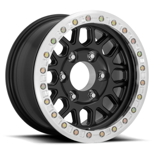 KMC - KMC KM234 GRENADE DESERT BEADLOCK 17X8.5 BLANK Satin Black|KM2347850L700 - Image 2