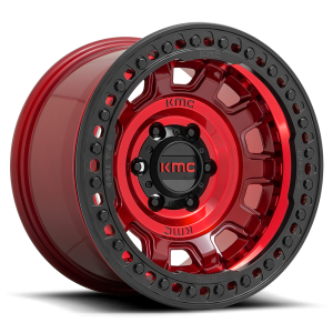 KMC - KMC KM236 TANK BEADLOCK 17X9 6X5.5 Candy Red|KM23679060938N - Image 2