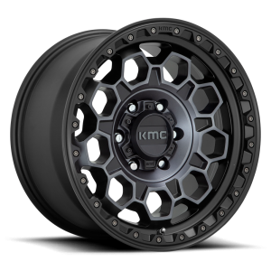 KMC - KMC KM545 TREK 17X9 6X120 Satin Black With Gray Tint|KM54579077418 - Image 2