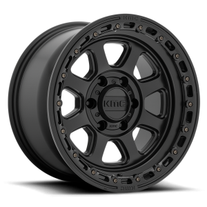 KMC - KMC KM548 CHASE 17X9 6X135 Satin Black With Gloss Black Lip|KM54879063700 - Image 2