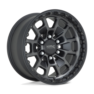 KMC - KMC KM718 SUMMIT 17X8.5 5X5.0 Satin Black With Gray Tint|KM71878550400 - Image 2