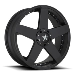 KMC - KMC KM775 ROCKSTAR CAR 20X8 BLANK Matte Black|KM77528000732 - Image 2