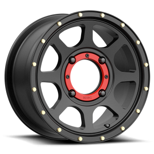 KMC Powersports - KMC Powersports KS134 ADDICT 2 14X7 4X137 Satin Black|KS13447048738 - Image 4