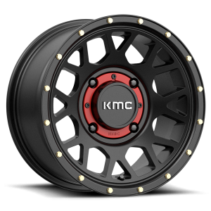 KMC Powersports - KMC Powersports KS135 GRENADE 15X6 4X137 Satin Black|KS13556048738 - Image 5