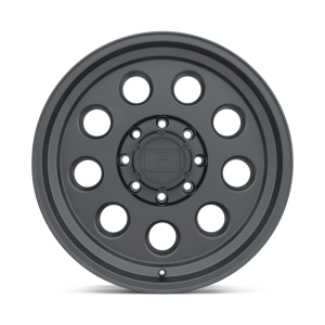 Level 8 - Level 8 HAULER 16X8.5 8X6.5 Matte Black|1685HLR-68165M22 - Image 4