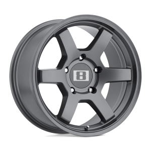 Level 8 - Level 8 MK6 17X8 6X5.5 Matte Gunmetal|1780MK6-16140G06 - Image 2