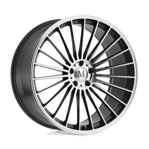 Mandrus - Mandrus 23 18X9.5 5X112 Gunmetal W/ Mirror Cut Face|1895MTT255112G66 - Image 2