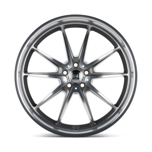 Mandrus - Mandrus ARGENT 18X8.5 5X112 Gloss Gunmetal W/ Mirror Cut Face|1885AGT325112G66 - Image 4
