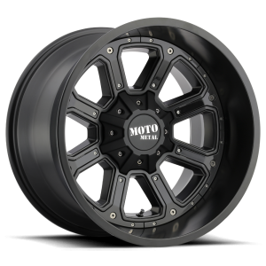 Moto Metal - Moto Metal MO984 SHIFT 20X10 BLANK Matte Black Gloss Black Inserts|MO98421000724N - Image 2