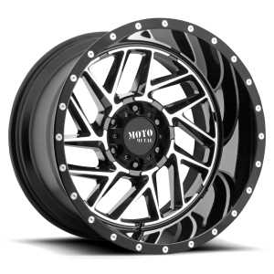 Moto Metal - Moto Metal MO985 BREAKOUT 16X8 5X5.0 Gloss Black Machined|MO98568050306N - Image 2