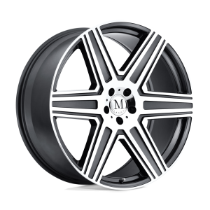 Mandrus - Mandrus ATLAS 17X8 5X112 Gunmetal W/ Mirror Cut Face & Lip|1780MAT325112G66 - Image 2