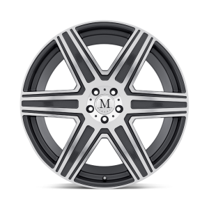 Mandrus - Mandrus ATLAS 17X8 5X112 Gunmetal W/ Mirror Cut Face & Lip|1780MAT325112G66 - Image 4