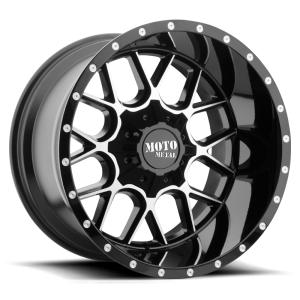Moto Metal - Moto Metal MO986 SIEGE 20X9 8X170 Gloss Black Machined|MO98629087300 - Image 2