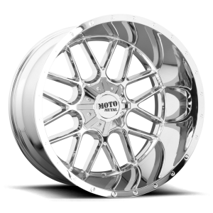 Moto Metal - Moto Metal MO986 SIEGE 22X10 BLANK Chrome|MO98622000212 - Image 2