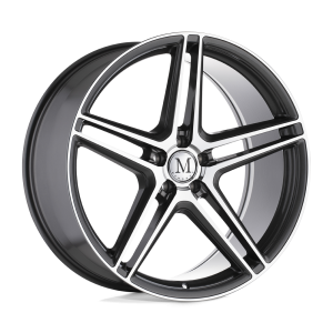 Mandrus - Mandrus BREMEN 19X9.5 5X112 Gloss Gunmetal W/ Mirror Cut Face|1995BMN395112G66 - Image 2