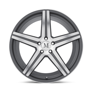 Mandrus - Mandrus ESTRELLA 19X8.5 5X112 Gunmetal W/ Mirror Cut Face & Lip|1985MAE325112G66 - Image 4