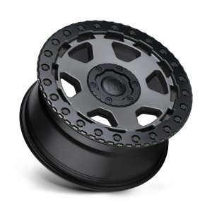 Mandrus - Mandrus FORSCHER 20X9 5X112 Matte Gunmetal W/ Black Lip Edge|2090FSR305112G66 - Image 3