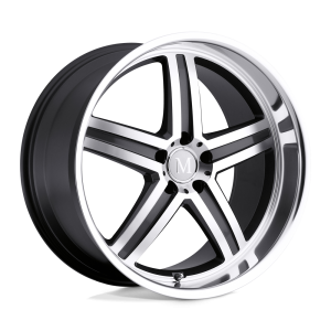 Mandrus - Mandrus MANNHEIM 19X9.5 5X112 Gunmetal W/ Mirror Cut Face & Lip|1995MAH255112B66 - Image 2