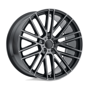 Mandrus - Mandrus MASCHE 20X10 5X112 Semi Gloss Black W/ Mirror Cut Face|2010MMA305112B66 - Image 2