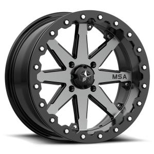 MSA Offroad Wheels - MSA Offroad Wheels M21 LOK BEADLOCK 14X10 4X137 Charcoal Tint|M21-04037 - Image 2