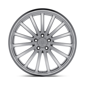 Mandrus - Mandrus MILLENIUM 19X9.5 5X112 Hyper Silver W/ Mirror Cut Lip|1995MAM255112S66 - Image 4