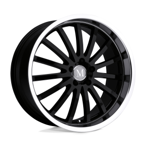 Mandrus - Mandrus MILLENIUM 20X10 5X112 Gloss Black W/ Mirror Cut Lip|2010MAM425112B66 - Image 2