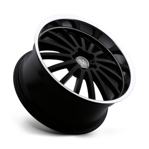 Mandrus - Mandrus MILLENIUM 22X9 5X112 Gloss Black W/ Mirror Cut Lip|2290MAM425112B66 - Image 3