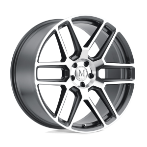Mandrus - Mandrus OTTO 17X8 5X112 Gunmetal W/ Mirror Cut Face|1780MOT225112G66 - Image 2
