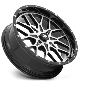 MSA Offroad Wheels - MSA Offroad Wheels M45 PORTAL 18X7 4X110 Gloss Black Machined|M45-018710 - Image 3