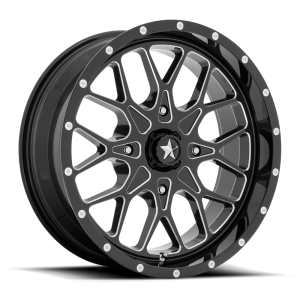 MSA Offroad Wheels - MSA Offroad Wheels M45 PORTAL 18X7 4X110 Gloss Black Milled|M45-018710M - Image 2