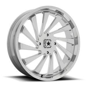 MSA Offroad Wheels - MSA Offroad Wheels M46 BLADE 20X7 4X156 Chrome|M46-020756C - Image 2