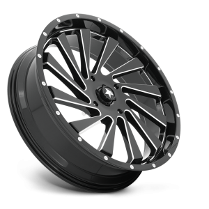 MSA Offroad Wheels - MSA Offroad Wheels M46 BLADE 24X7 4X156 Gloss Black Milled|M46-024756M - Image 3