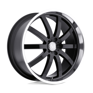 Mandrus - Mandrus WILHELM 19X8.5 5X112 Gloss Black W/ Mirror Cut Lip|1985MAW435112B66 - Image 2