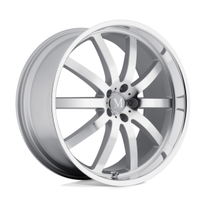 Mandrus - Mandrus WILHELM 20X8.5 5X112 Silver W/ Mirror Cut Face & Lip|2085MAW255112S66 - Image 2