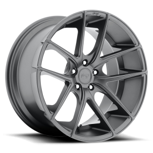 Niche 1PC - Niche 1PC M129 TARGA 19X8.5 5X4.5 Matte Gun Metal|M129198565+35 - Image 2
