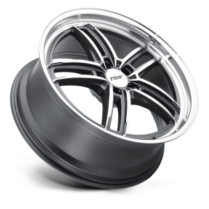 TSW - TSW SUZUKA 18X9.5 5X4.5 Gloss Gunmetal W/ Mirror Cut Face & Lip|1895SUZ405114G76 - Image 3