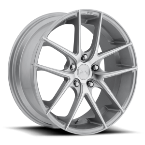Niche 1PC - Niche 1PC M131 TARGA 20X8.5 5X4.5 Gloss Silver Machined|M131208565+42 - Image 2
