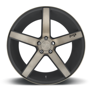 Niche 1PC - Niche 1PC M134 MILAN 20X8.5 5X4.5 Matte Black Machined With Double Dark Tint|M134208565+35 - Image 5