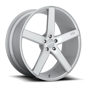 Niche 1PC - Niche 1PC M135 MILAN 19X8.5 5X4.5 Gloss Silver Machined|M135198565+35 - Image 2
