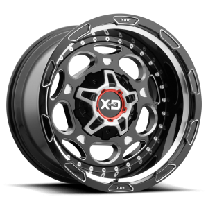XD - XD XD837 DEMODOG 20X10 8X6.5 Gloss Black Milled|XD83721080318N - Image 2