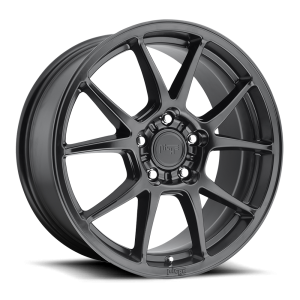 Niche 1PC - Niche 1PC M174 MESSINA 18X8 5X4.5 Matte Black|M174188065+40 - Image 2