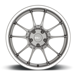 Motegi - Motegi MR152 SS5 19X8.5 5X4.5 Gunmetal With Machined Lip|MR15298512545 - Image 4